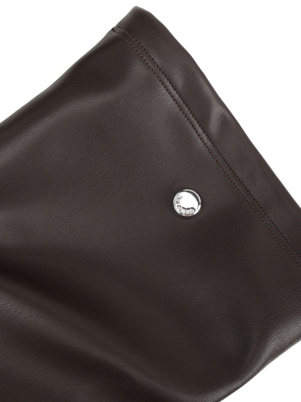 Stivali sopra il ginocchio 95mm in marrone The attico - donna 