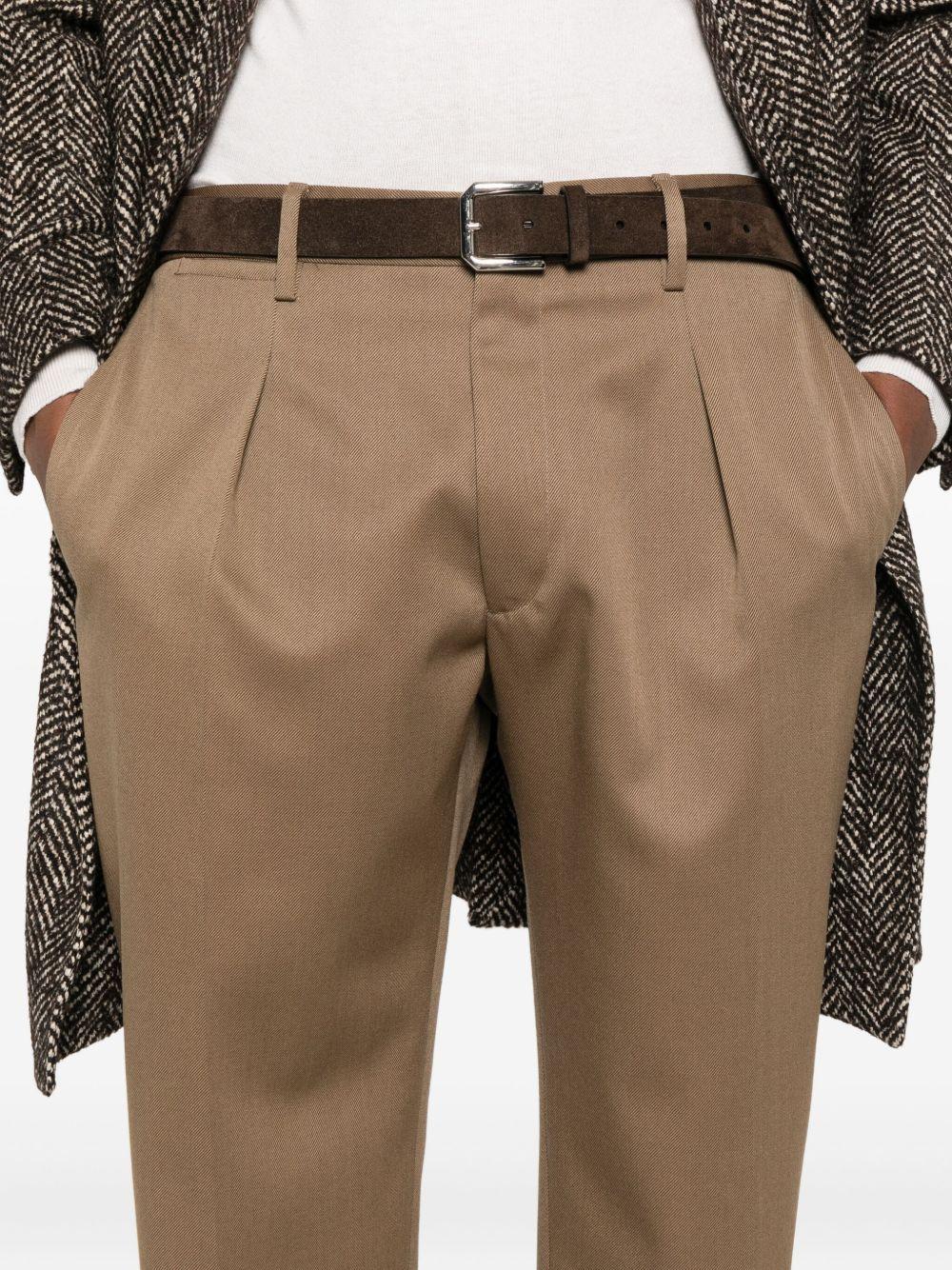 Pantaloni con pieghe in marrone Briglia 1949 - uomo 