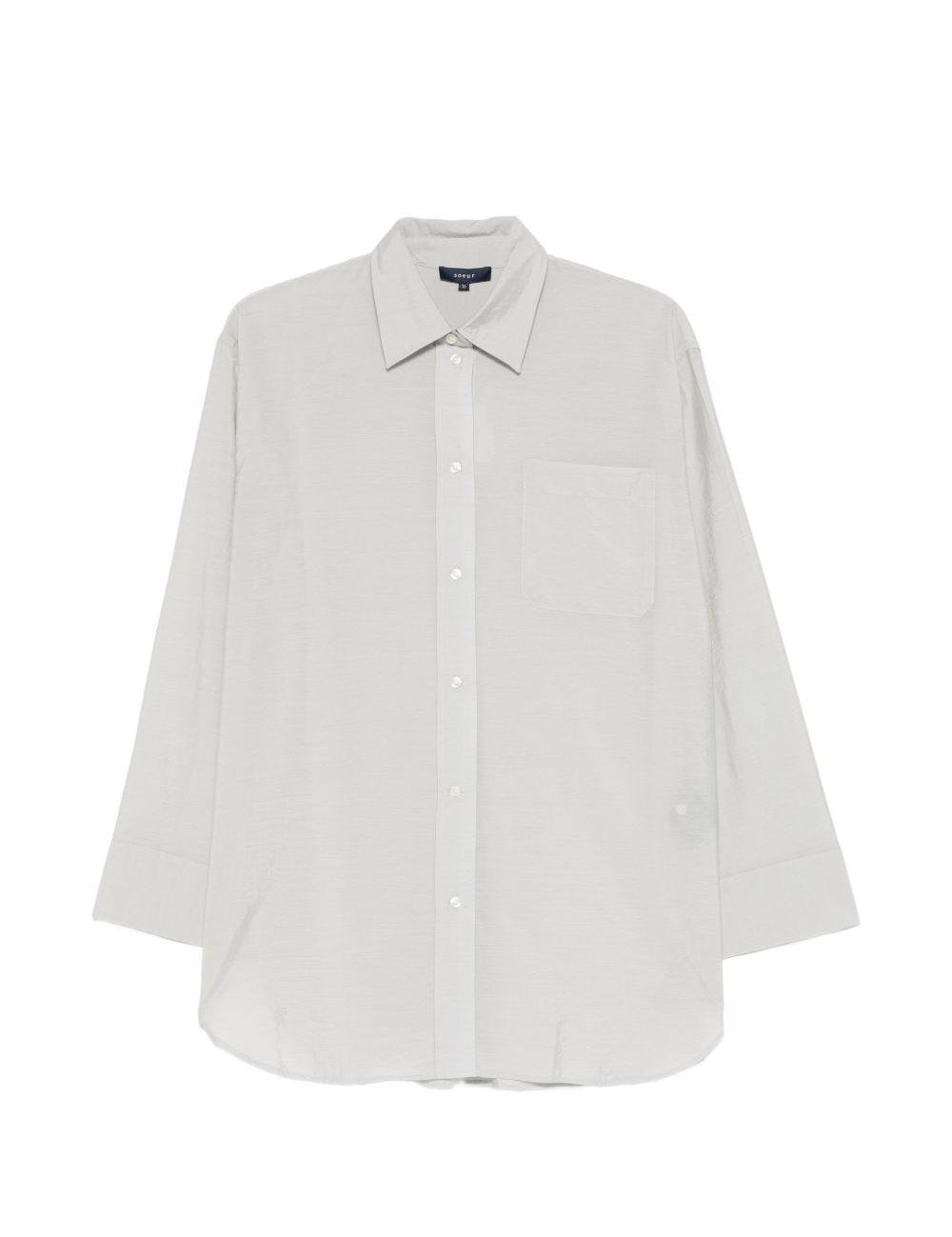 Camicia Francesca con taschino in grigio Soeur - donna 
