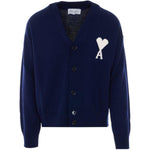 Cardigan ami de coeur in blu Ami paris - unisex 
