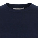 Maglione a girocollo in blu Kangra - uomo 