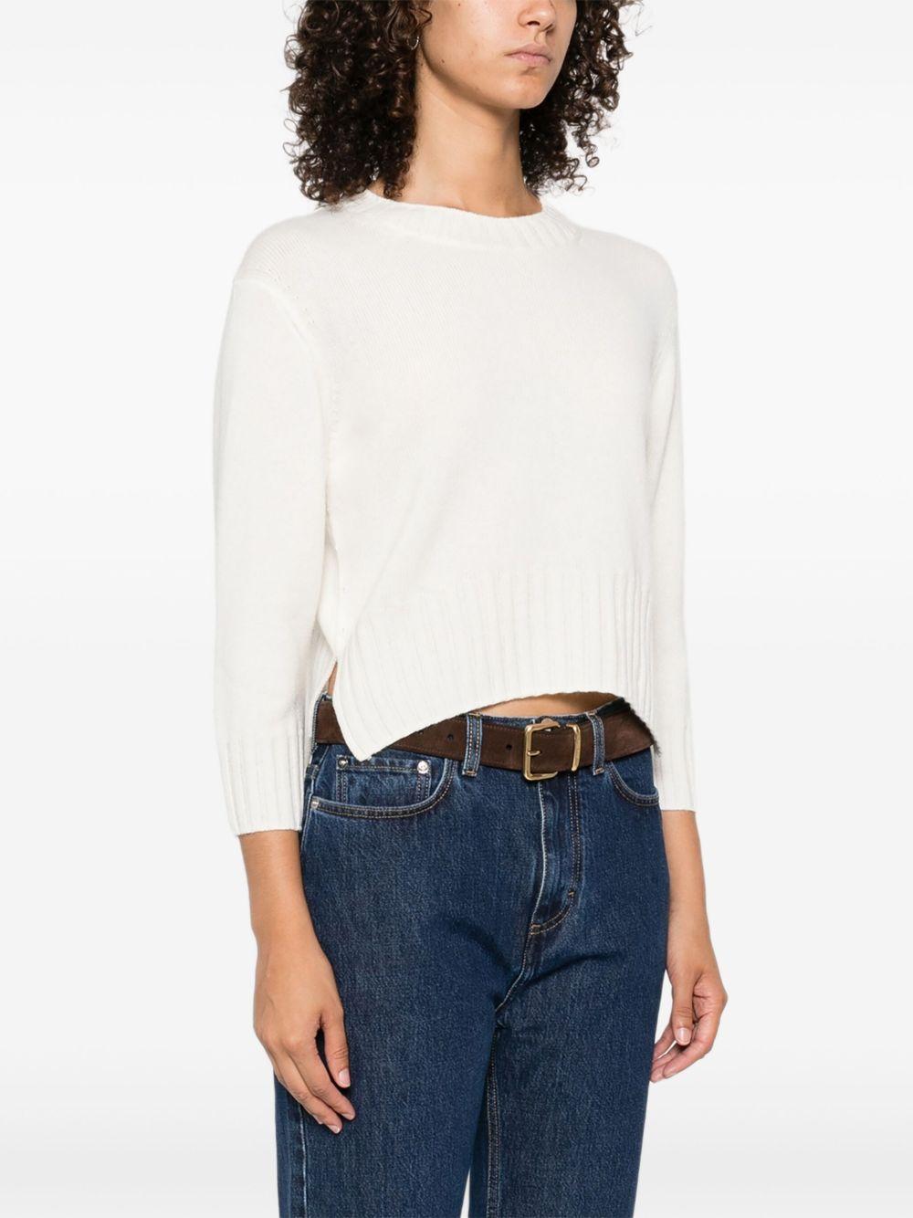 Maglione Mora in bianco LouLou de Saison - donna 