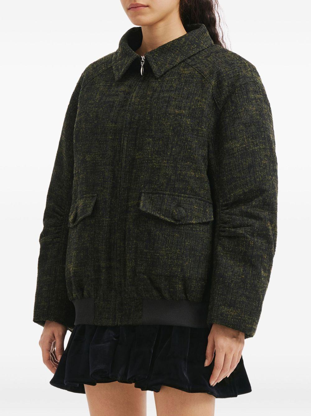 Giacca con tasche e bottoni in verde/grigio Shushu/tong - donna 