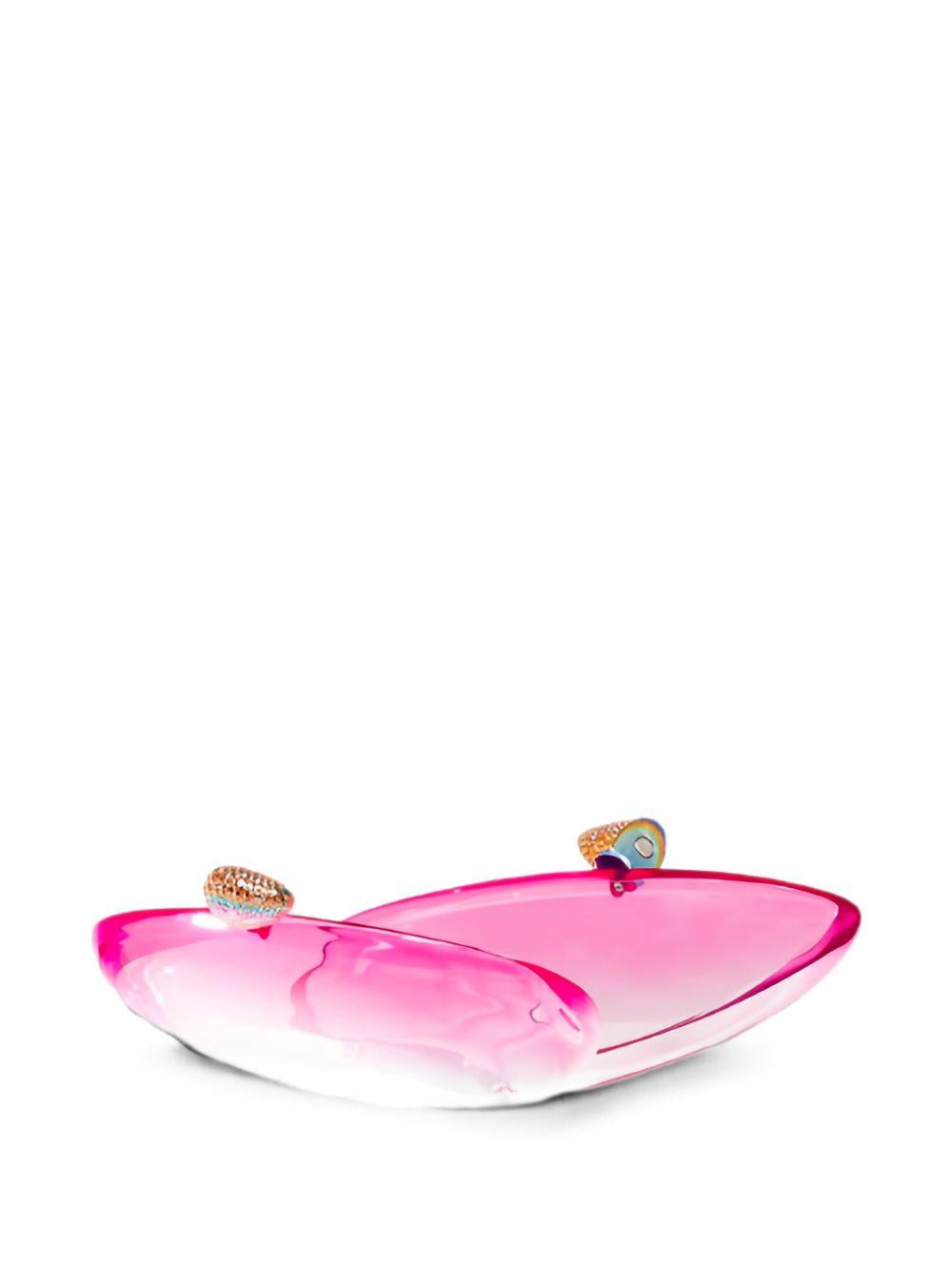 Borsa clutch rigida armonia in rosa Benedetta bruzziches - donna 