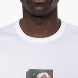 T-shirt a maniche corte in bianco Junya watanabe - uomo 