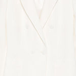 Blazer doppiopetto in avorio Elie saab - donna 