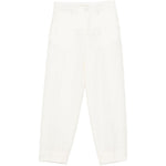 Pantaloni Charlotte con passanti per cintura in bianco Birkenstock x sftm - donna 