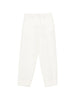 Pantaloni Charlotte con passanti per cintura in bianco Birkenstock x sftm - donna