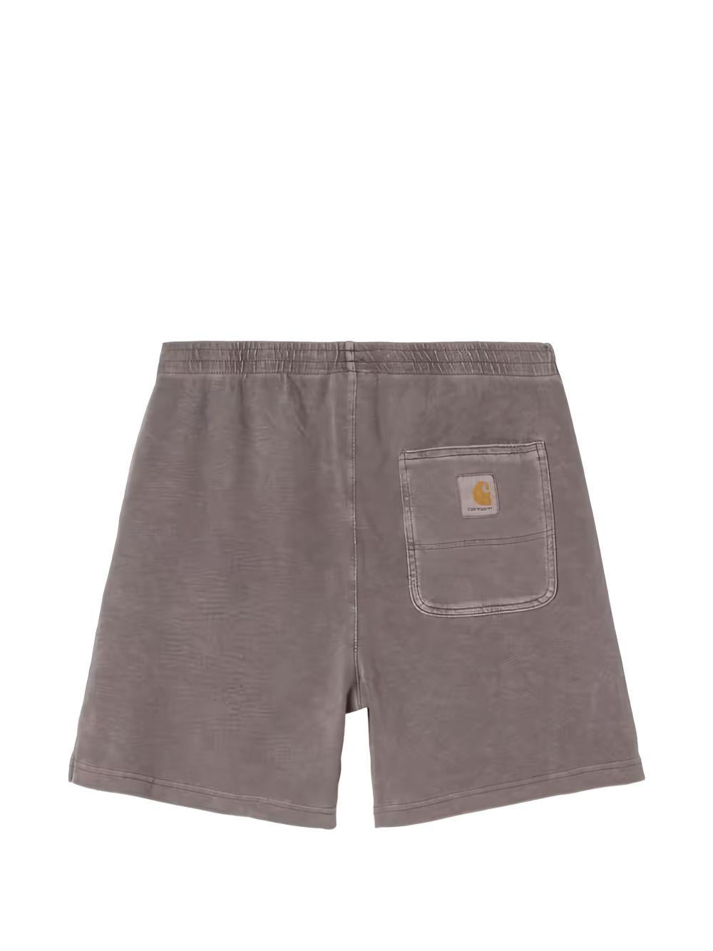 Shorts harper in marrone carhartt wip - uomo 