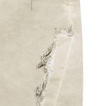 Gonna con effetto vissuto in beige Rick owens drkshdw - donna 