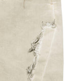 Gonna con effetto vissuto in beige Rick owens drkshdw - donna 