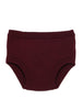 Pantaloncini in maglia in bordeaux Rowen rose - donna