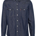 Camicia denim Western in blu Levi's - uomo 