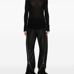 Pantaloni Bolan Banana con zip in nero Rick owens - uomo 