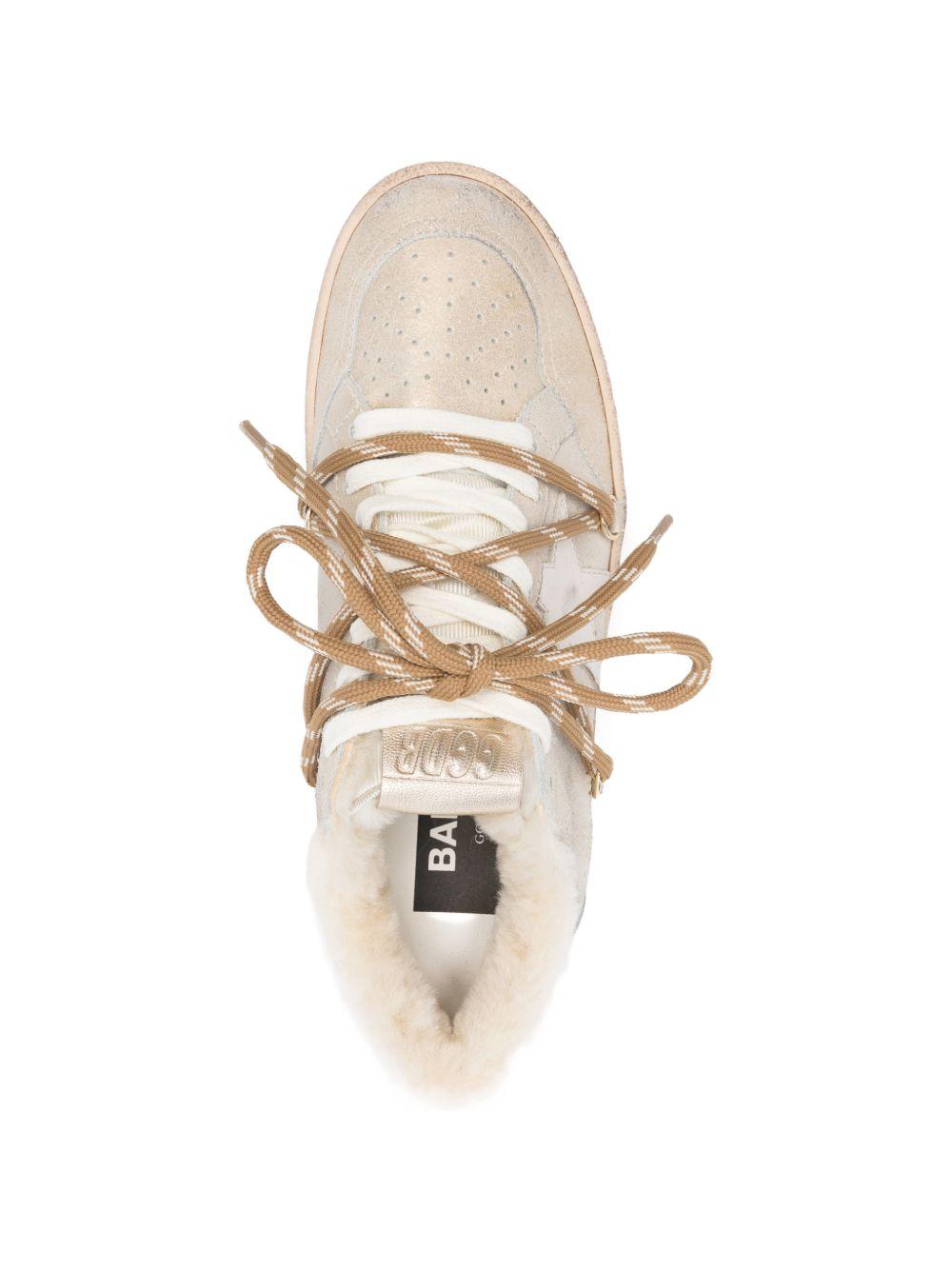 Sneakers ballstar in avorio Golden goose - donna 