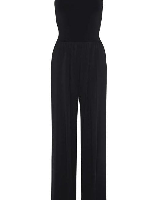 Pantalone dao a gamba dritta in nero Eres - donna 
