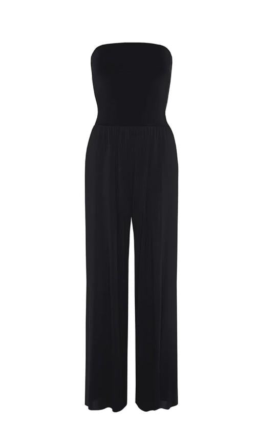 Pantalone dao a gamba dritta in nero Eres - donna 