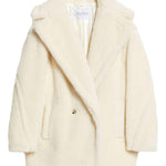Cappotto corto Teddy Bear olga in bianco Maxmara - donna 