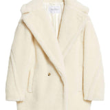 Cappotto corto Teddy Bear olga in bianco Maxmara - donna 