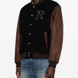 Bomber con applicazione logo in nero Represent - uomo 