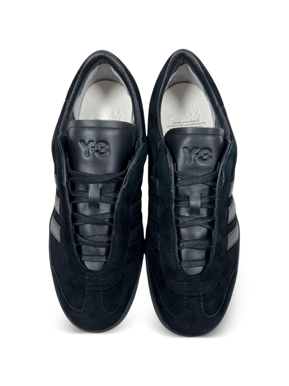 Sneakers Gazelle con tre righe in nero Y-3 - uomo 