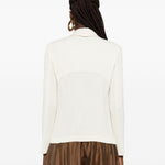 Camicia a pieghe in bianco Issey miyake  - donna 
