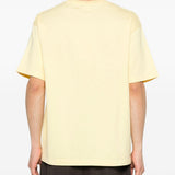 T-shirt D Hibiscus Brodée in giallo Drole de monsieur - uomo 