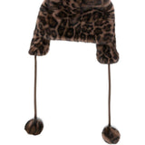Cappello chapka con stampa leopardata Gotha - unisex 