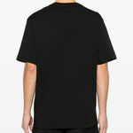 T-shirt con applicazione ricamata in nero Kenzo - uomo 