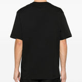 T-shirt con applicazione ricamata in nero Kenzo - uomo 