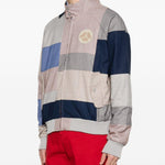 Giacca patchwork con zip multicolore Kidsuper x mercedes benz - uomo 