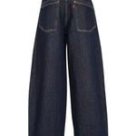 Jeans Barrel in blu 
