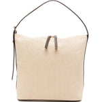 BORSA A SPALLA VERA IN BEIGE A.P.C. - DONNA 
