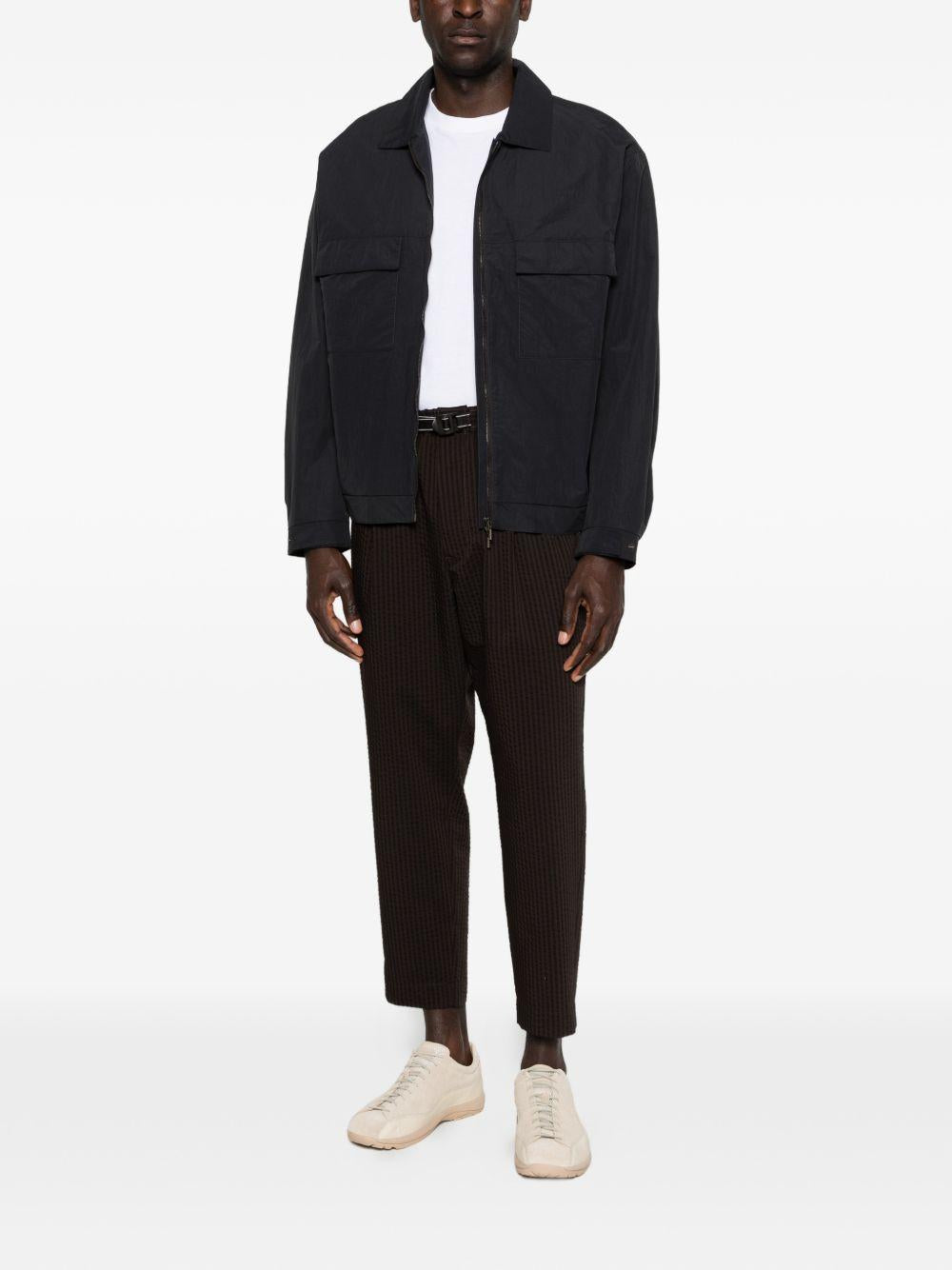 Pantaloni a righe in marrone and Wander - uomo 