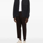 Pantaloni a righe in marrone and Wander - uomo 