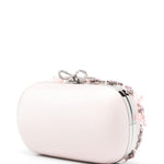 Clutch con decorazione in rosa Self-Portrait - donna 
