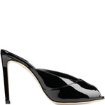 Mules Brigitte con punta aperta in nero Jimmy choo - donna 