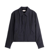 Giacca camicia con zip in blu LEMAIRE - uomo 