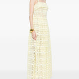 Abito in pizzo in giallo Elie saab - donna 