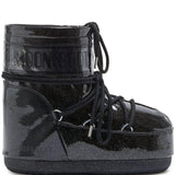 Stivaletti Icon Low Glitter in nero  MOON BOOT - donna 