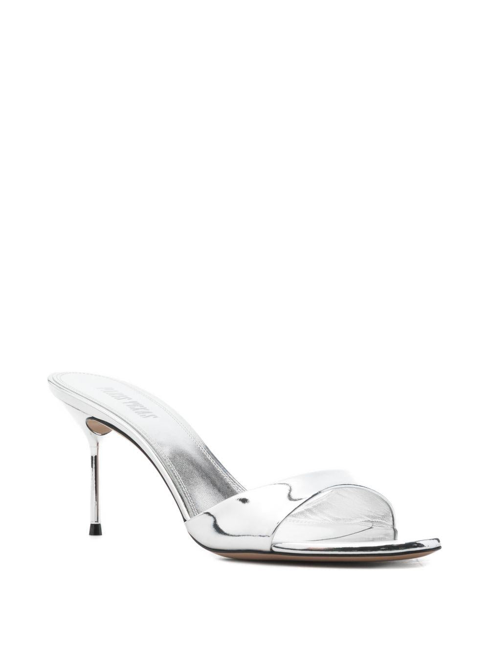 Mules Lidia in argento Paris texas - donna 
