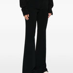 Pantaloni a vita alta in nero Ermanno scervino - donna 
