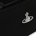Borsa Tasha con logo Orb in nero 