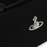 Borsa Tasha con logo Orb in nero 