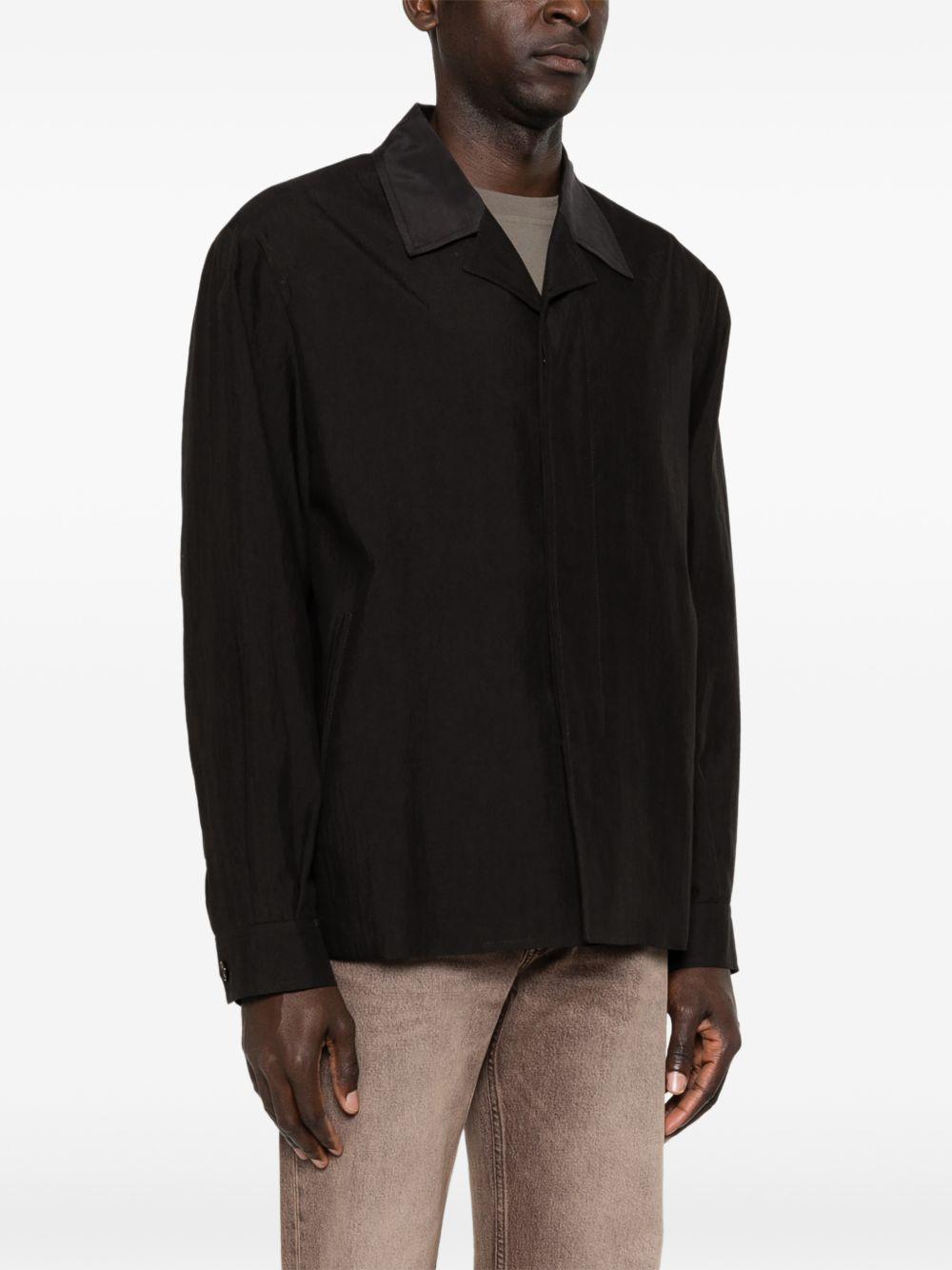 Giacca Pack con colletto a punta in nero Our Legacy - UOMO 
