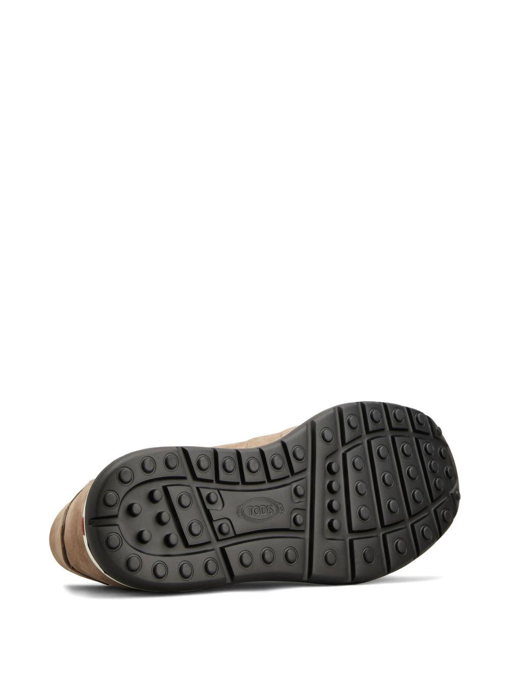 Sneakers basse in pelle in marrone Tod's - uomo 