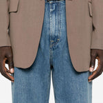 Jeans Third Cut con cinque tasche in blu Our legacy - uomo 