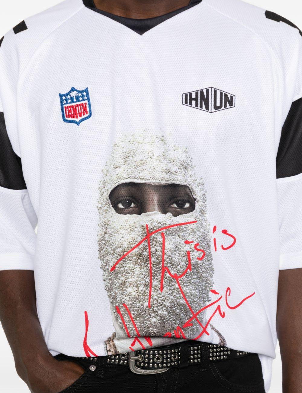 T-shirt Authentic in bianco Ih nom uh nit - uomo 