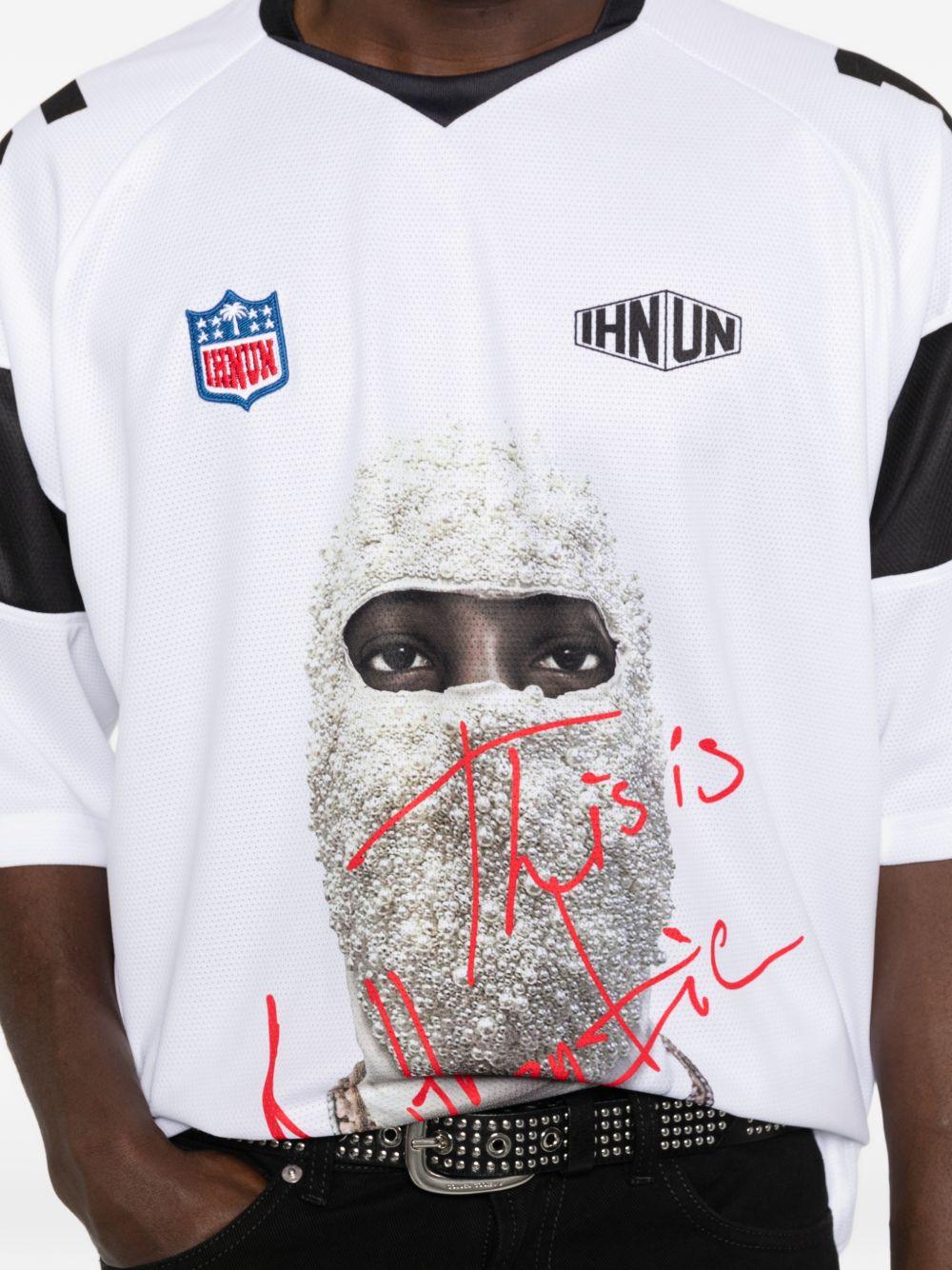 T-shirt Authentic in bianco Ih nom uh nit - uomo 
