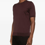 T-shirt Kempton in viola John smedley - uomo 